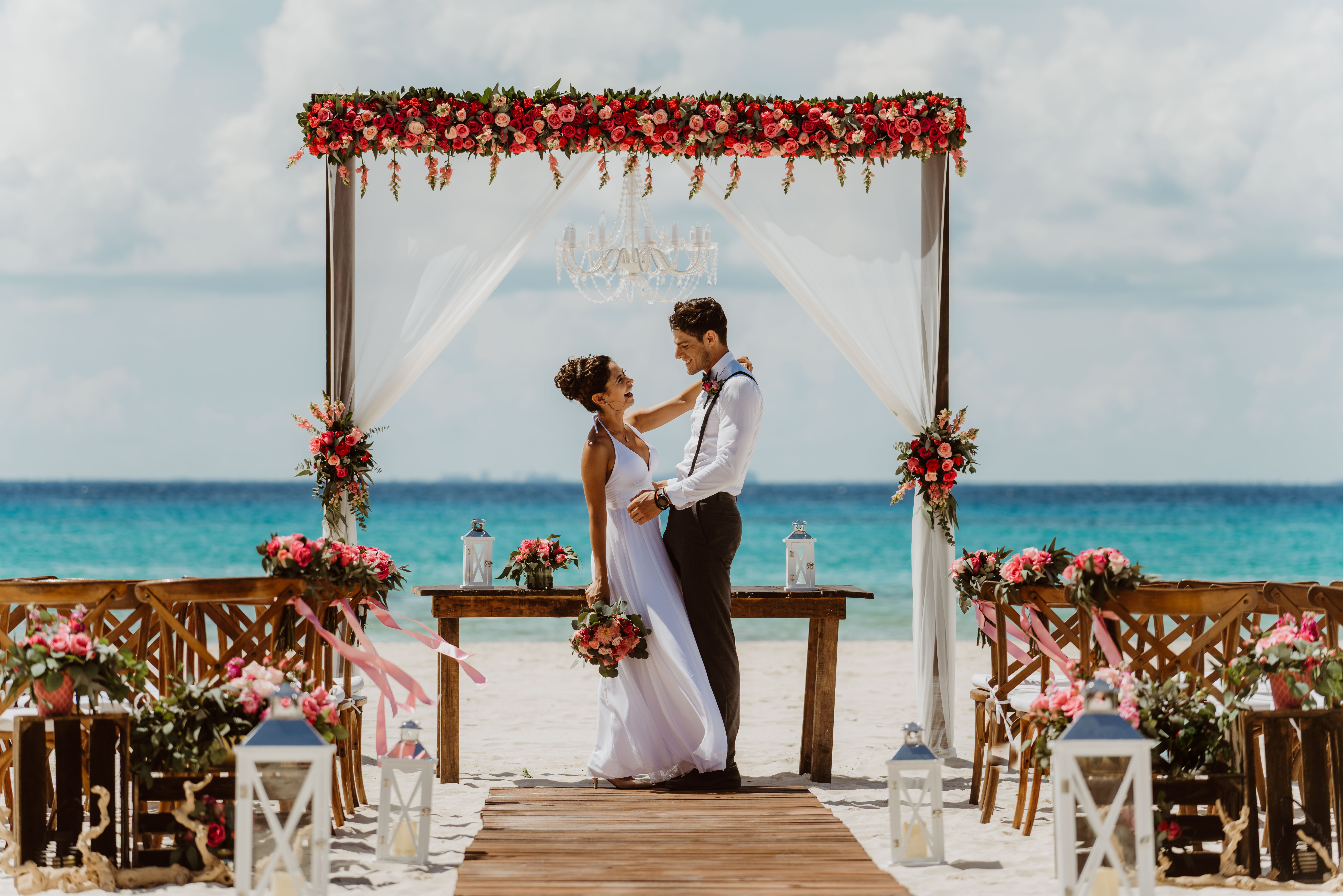 Bodas en la Playa en Playa del Carmen | Sandos, image size:7619x5082