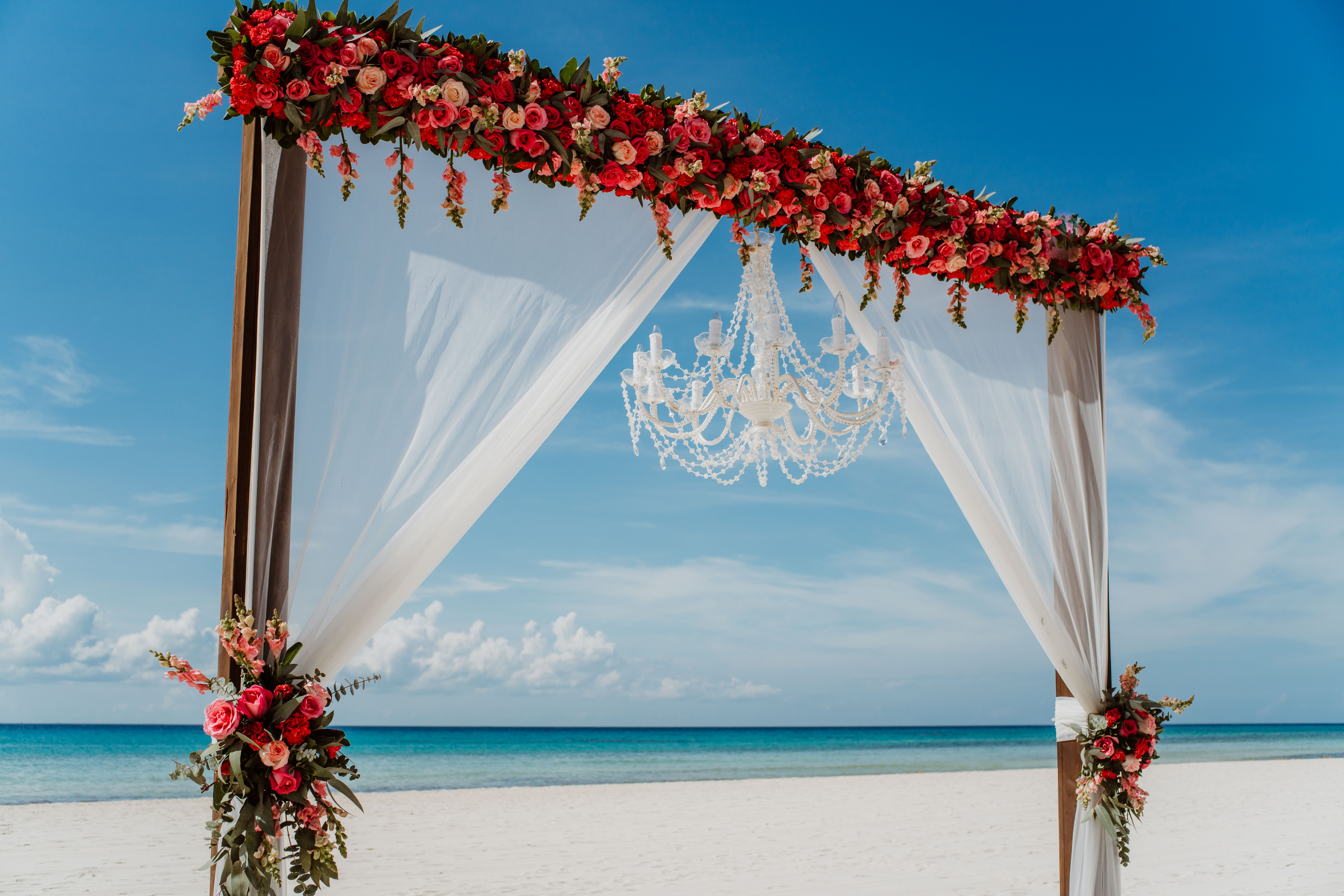 Sandos Playacar Beach Wedding