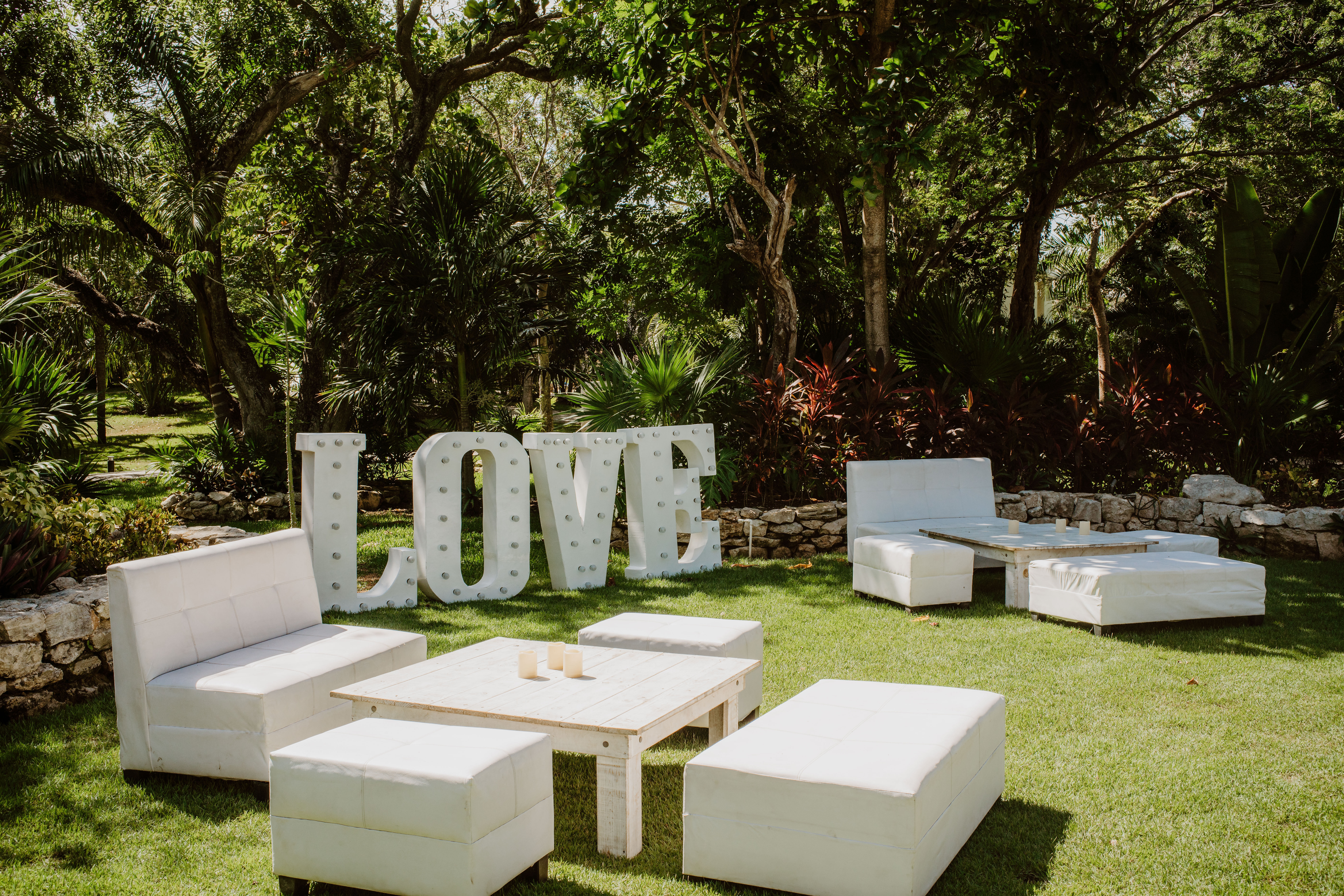 Sandos Playacar Garden Wedding