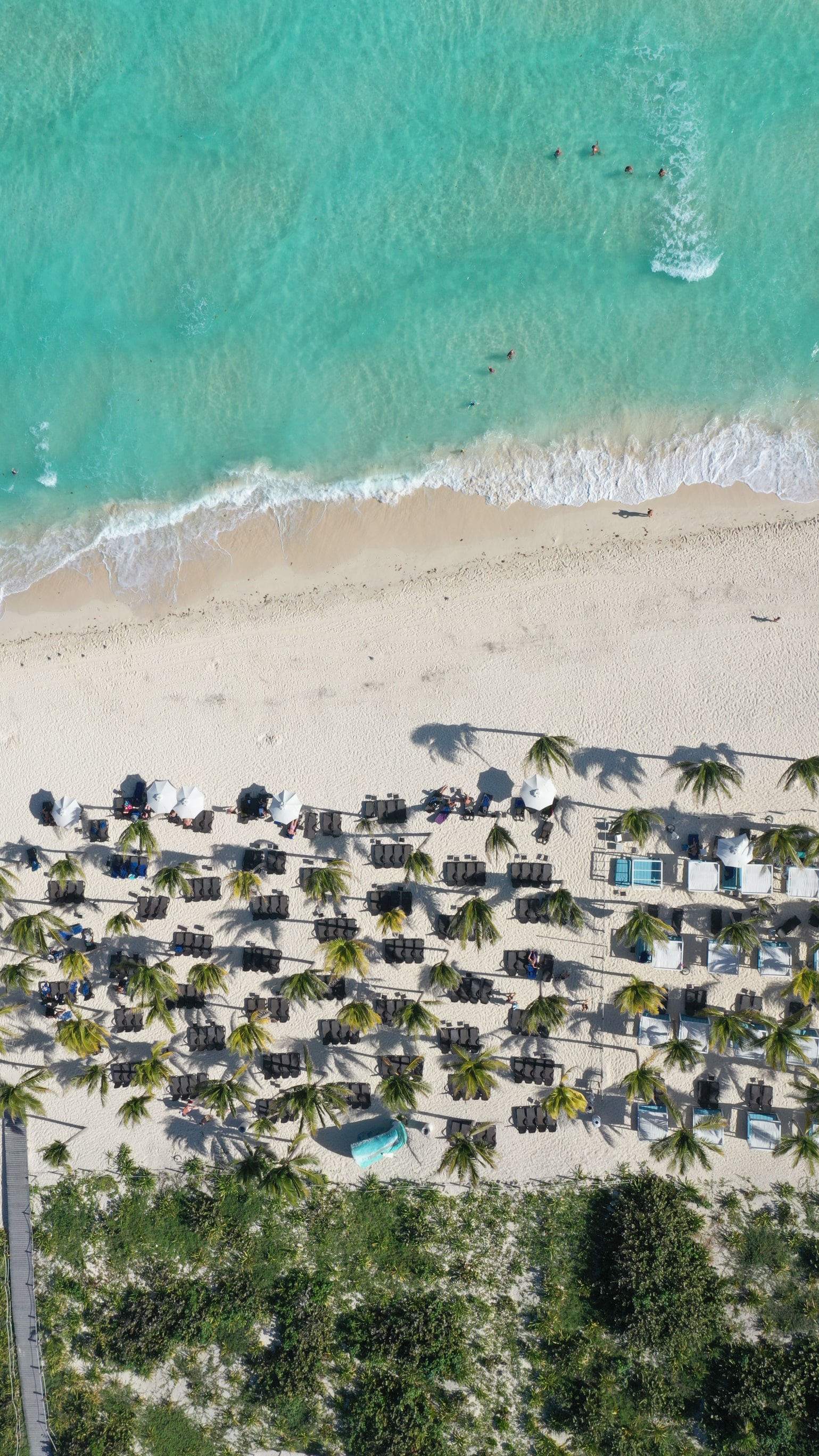 Playacar beach aerial_1