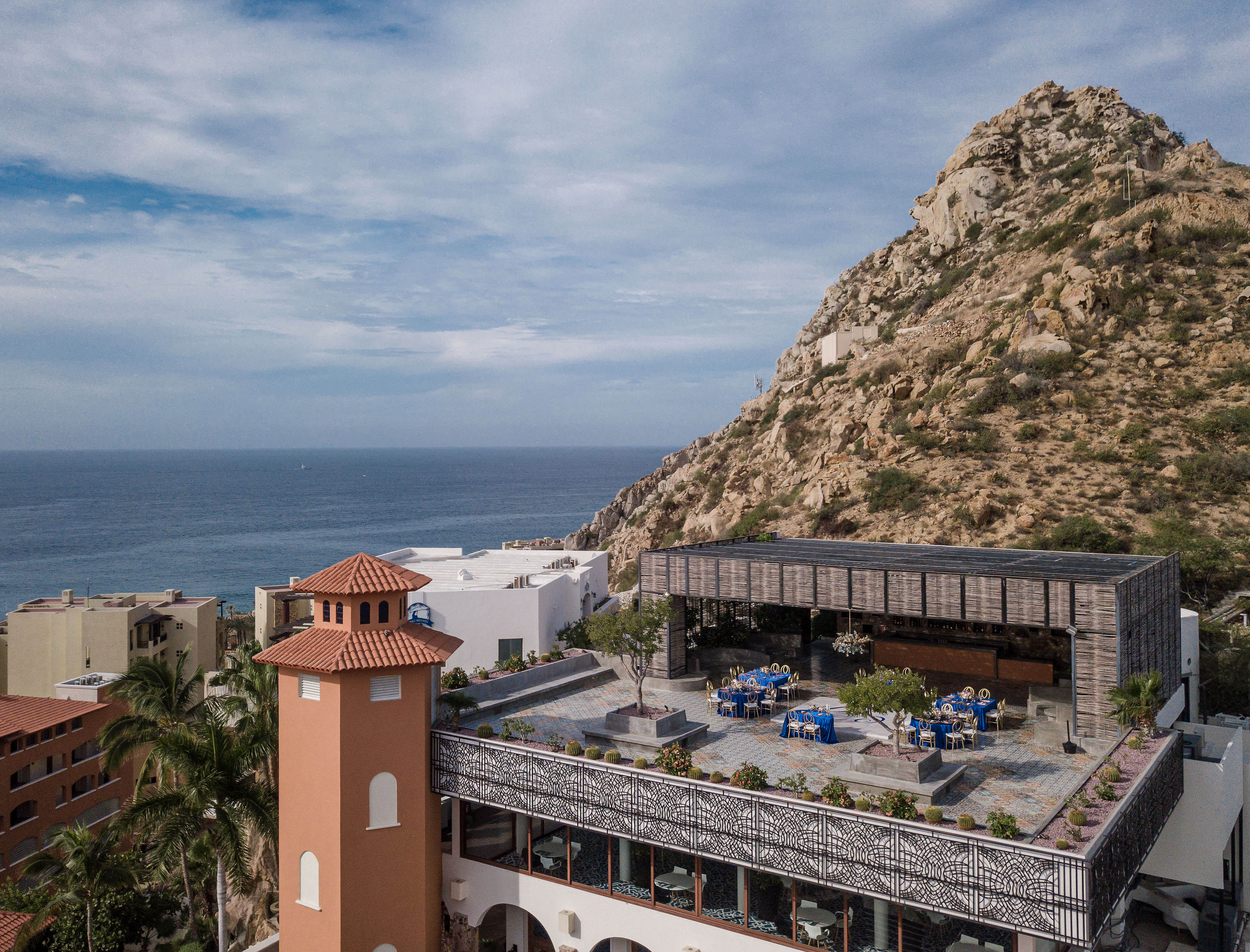 Mountain Top Terrace Wedding Sandos Finisterra_1