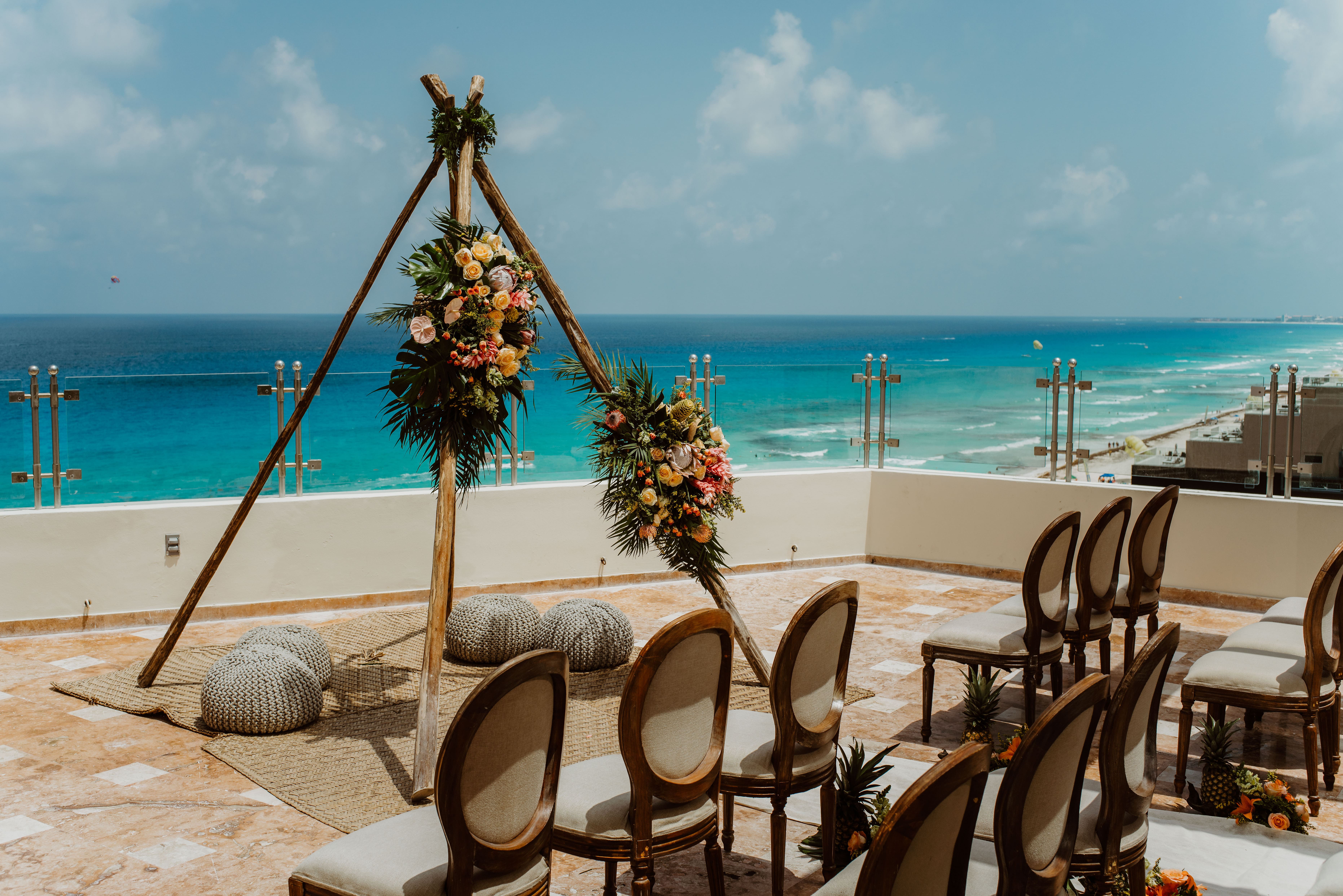 Penthouse Wedding Sandos Cancun_4