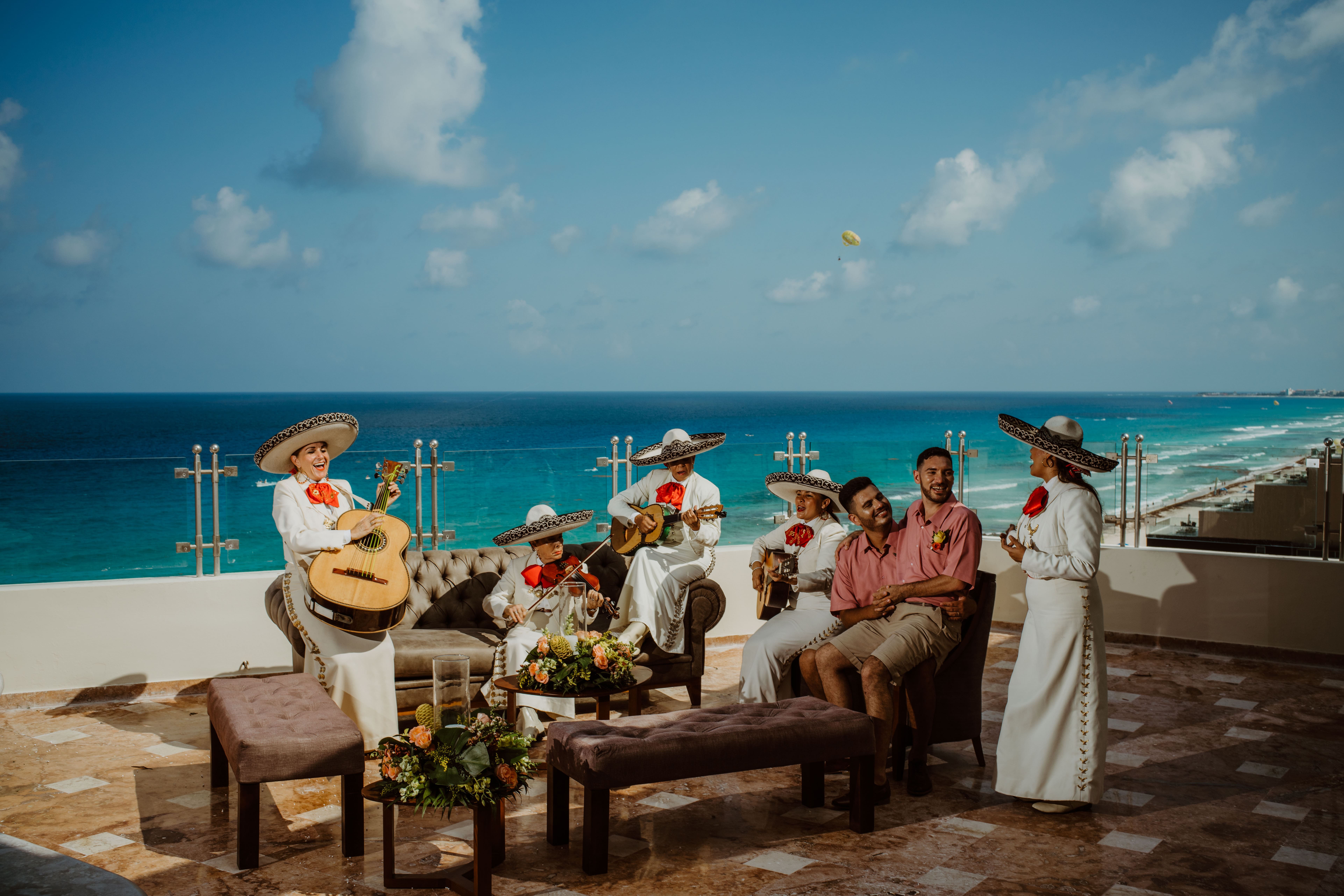 Penthouse Wedding Sandos Cancun_1