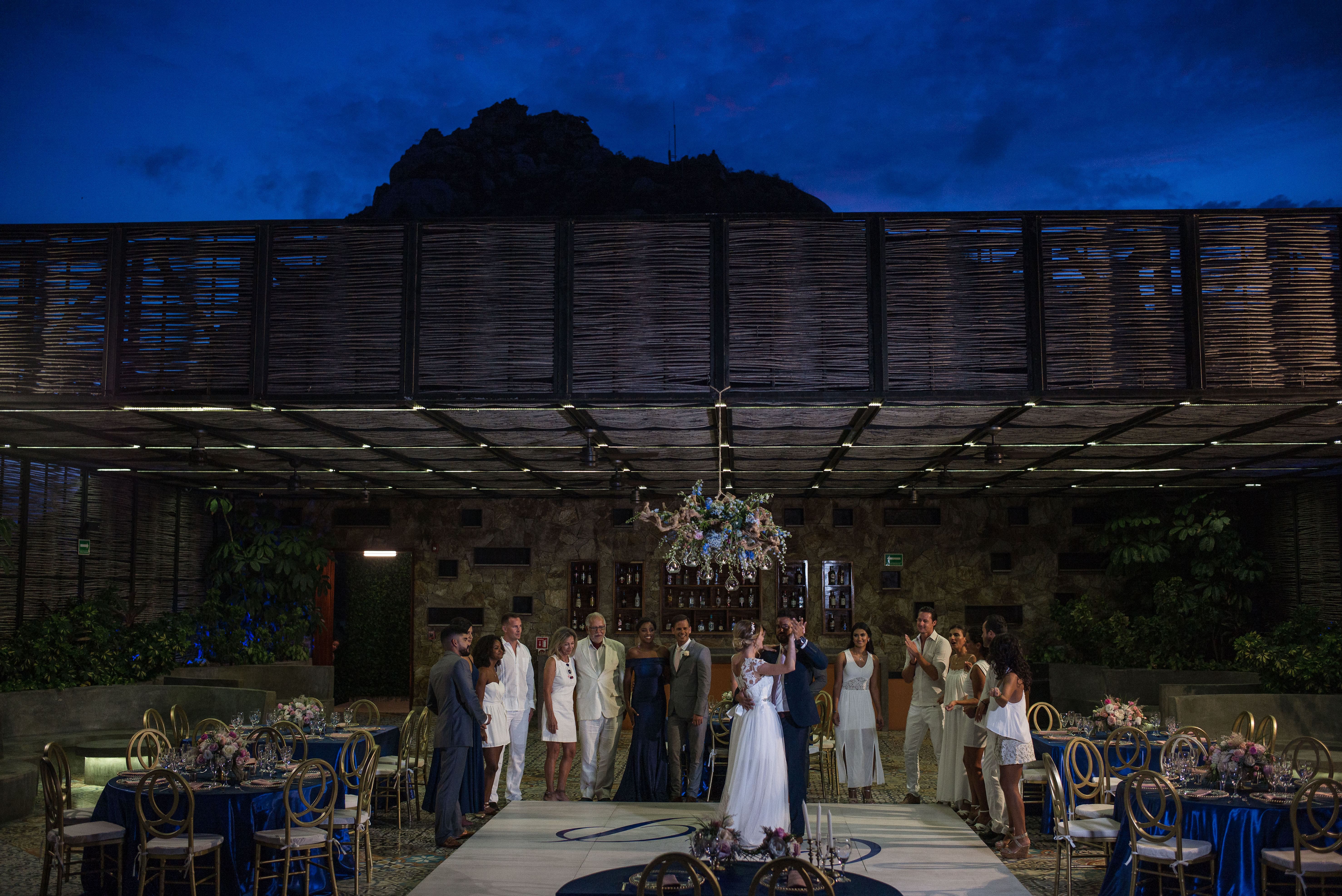 Mountain Top Terrace Wedding Sandos Finisterra_4