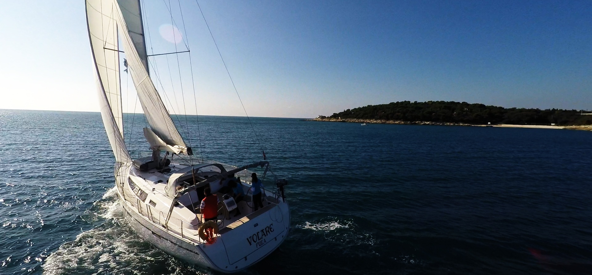 sails bavaria 46 cruiser sailing yacht sun blue sky.jpg ACTIVITIES