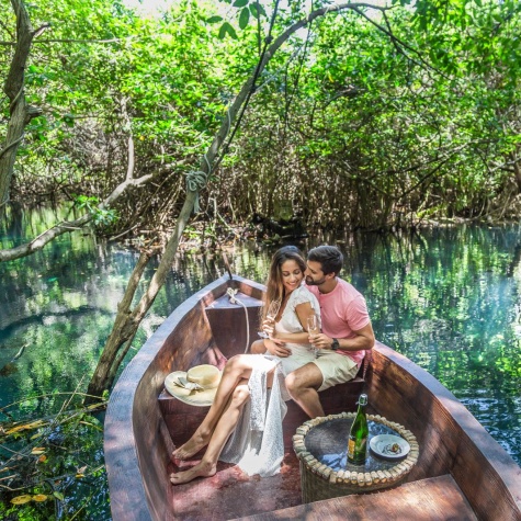 FLOATING ALONG WITH ROMANCE