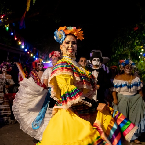 DAY OF THE DEAD AT SANDOS CARACOL 