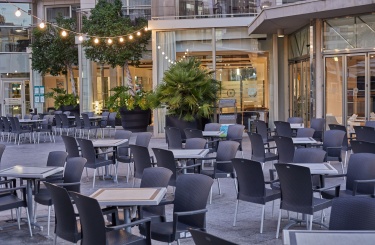 Pool terrace in front of Montecarlo