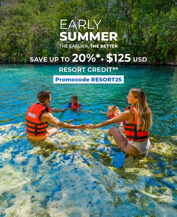 EARLY SUMMER AT SANDOS CARACOL ECO RESORT