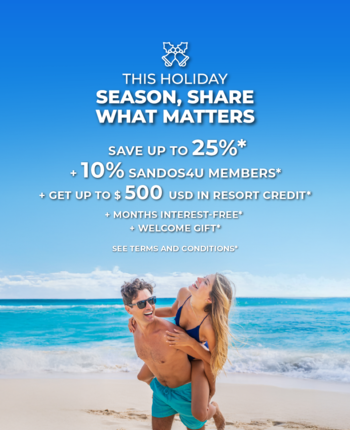 SHARE WHAT MATTERS AT SANDOS CANCUN 