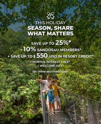 SHARE WHAT MATTERS AT SANDOS CARACOL 