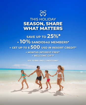 SHARE WHAT MATTERS AT SANDOS PLAYACAR