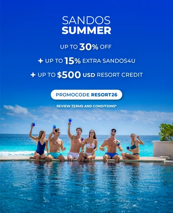 LIVE THE SANDOS SUMMER AT CANCUN