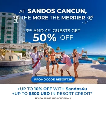 THE MORE THE MERRIER AT SANDOS CANCUN