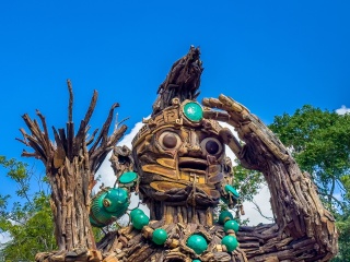 Escultura NiƱo Abeja Sandos Caracol