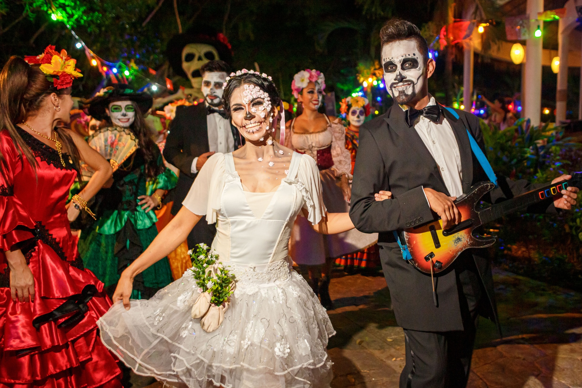 La forma Hobart folleto Dia de Muertos Playa del Carmen | Kermes de día de muertos