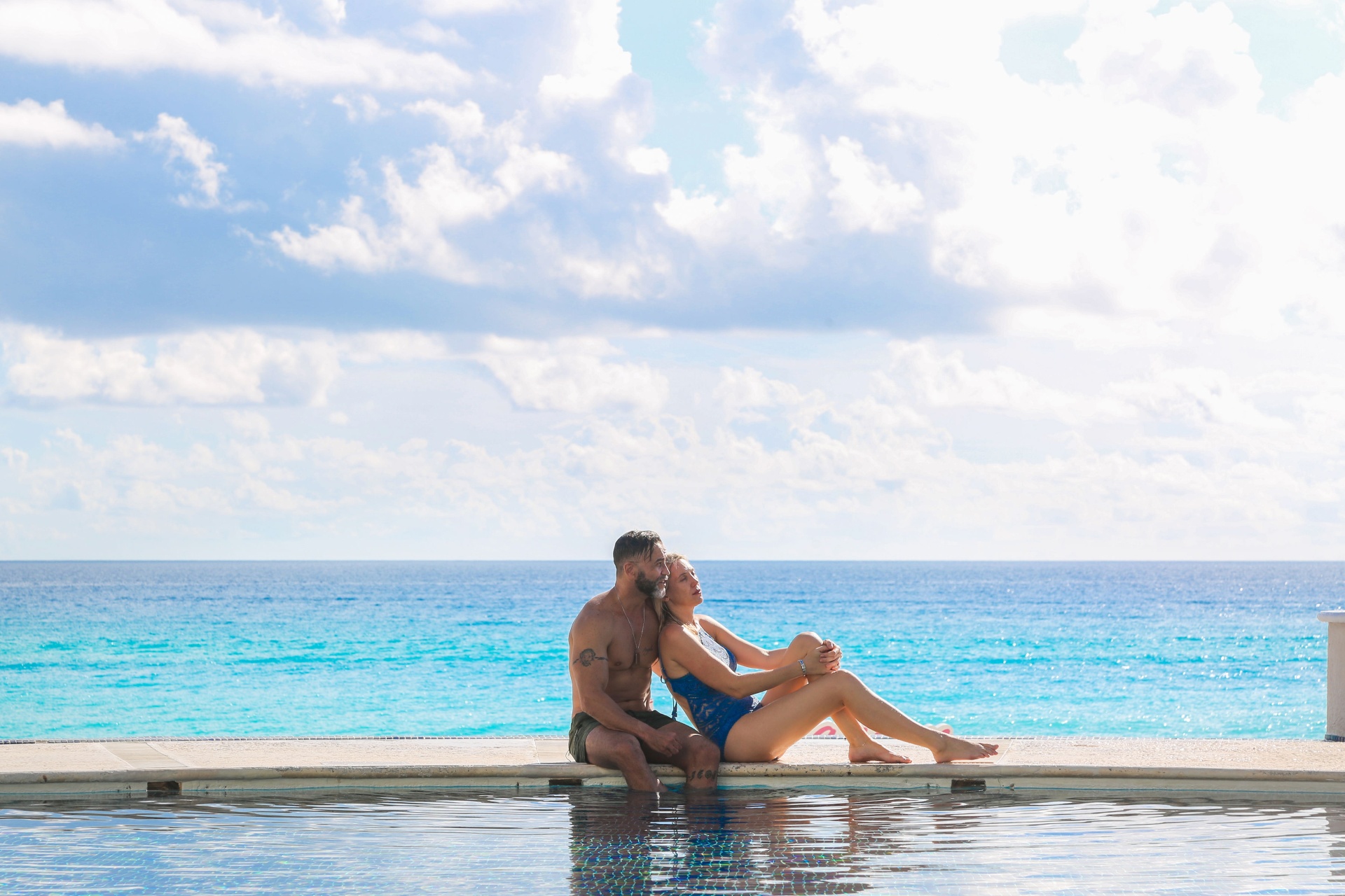 Sandos Cancun couple pool infinity