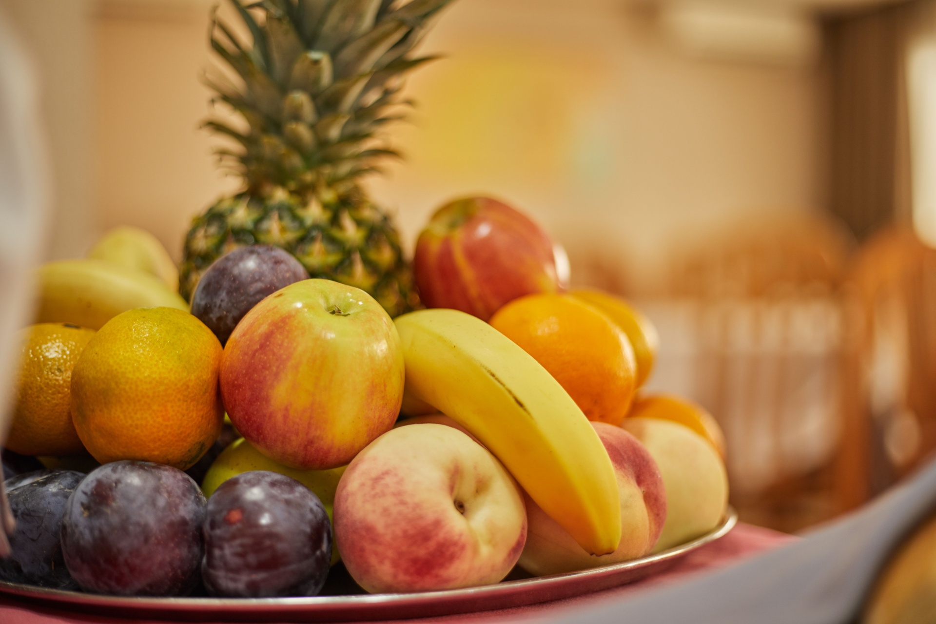 Fresh Fruit upon arrival
