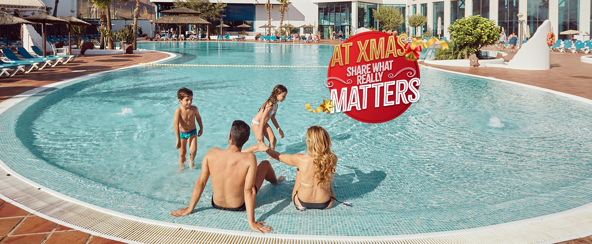 During Xmas share what really matters at Sandos Papagayo