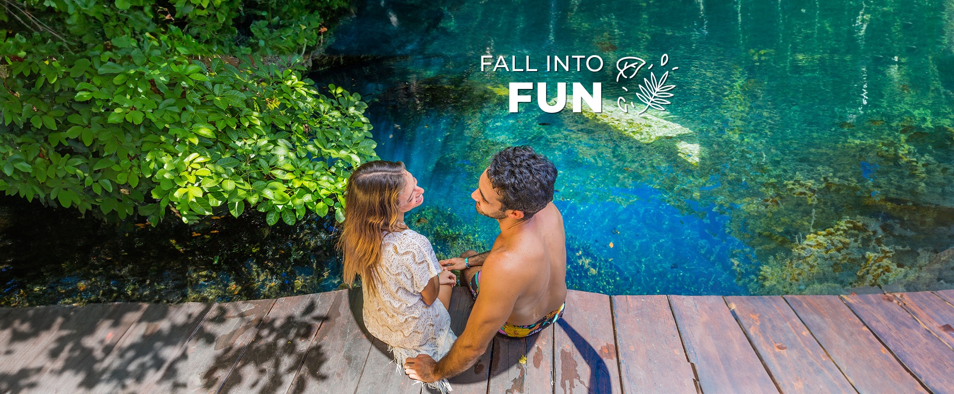 Fall into fun Sandos Caracol
