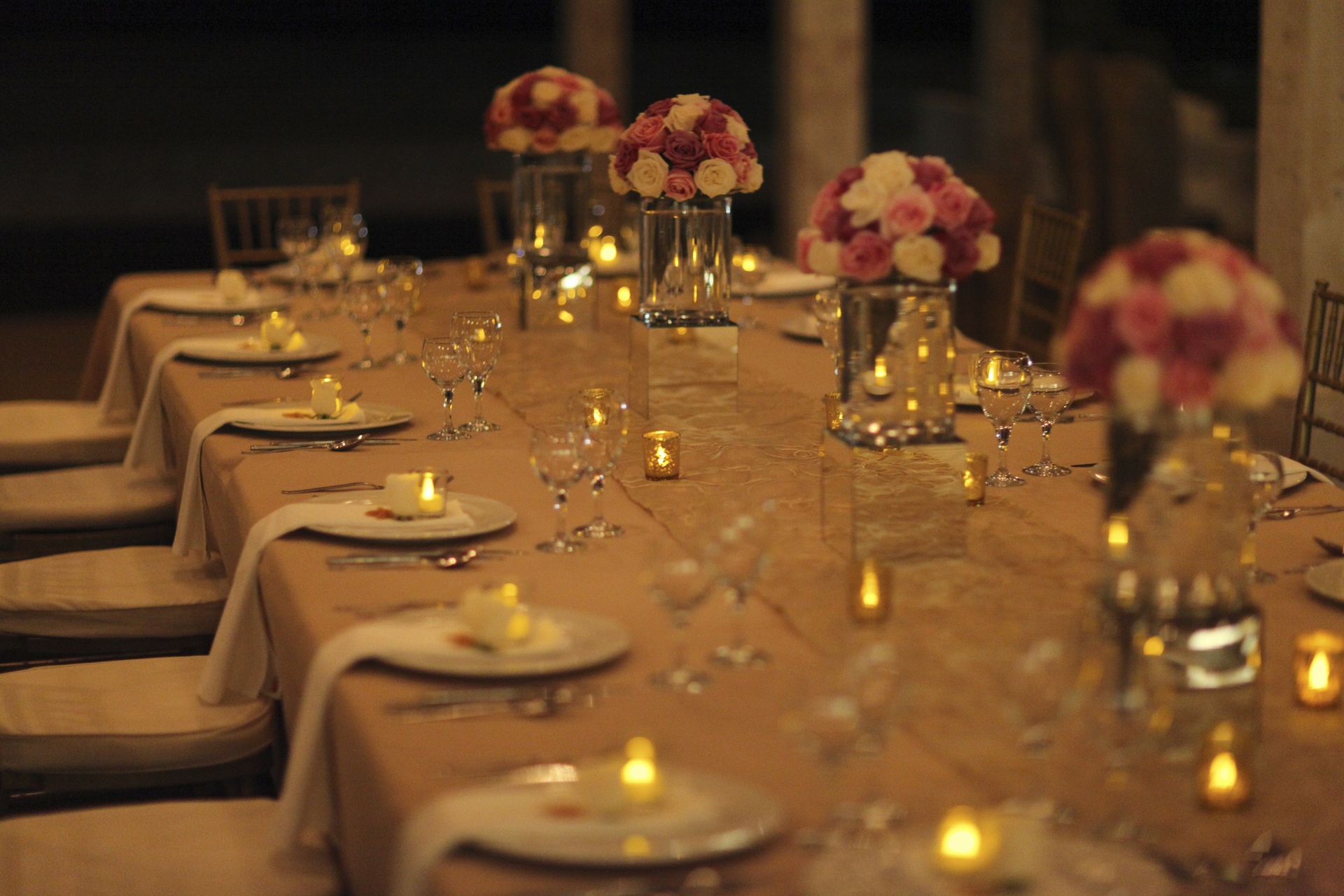 DINNER EVENT SET-UP - SANDOS FINISTERRA