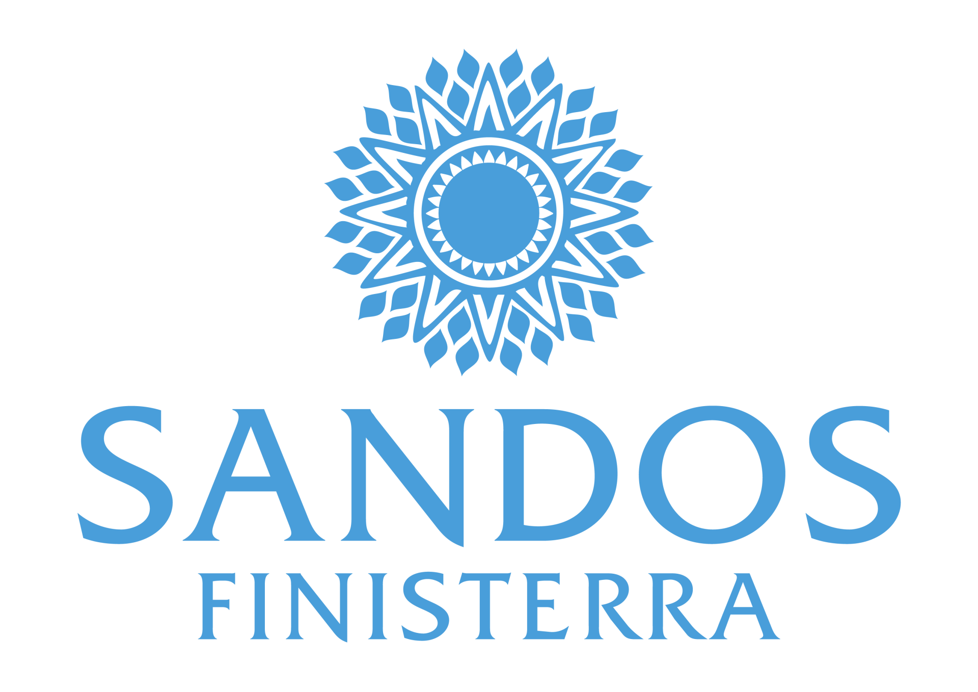 Logo Sandos Finisterra azul