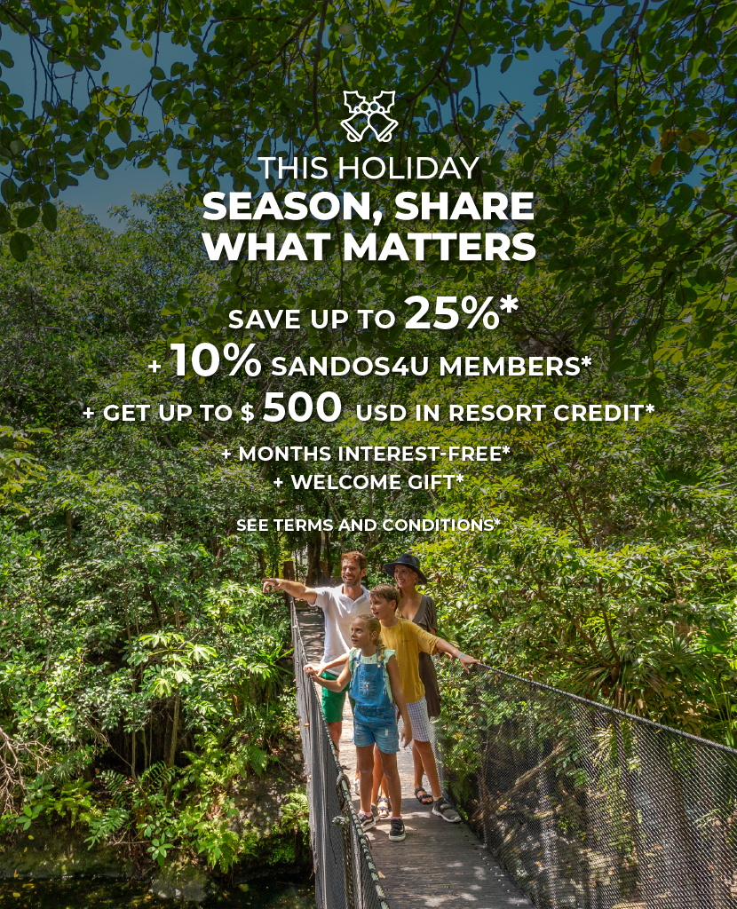 SHARE WHAT MATTERS AT SANDOS CARACOL 