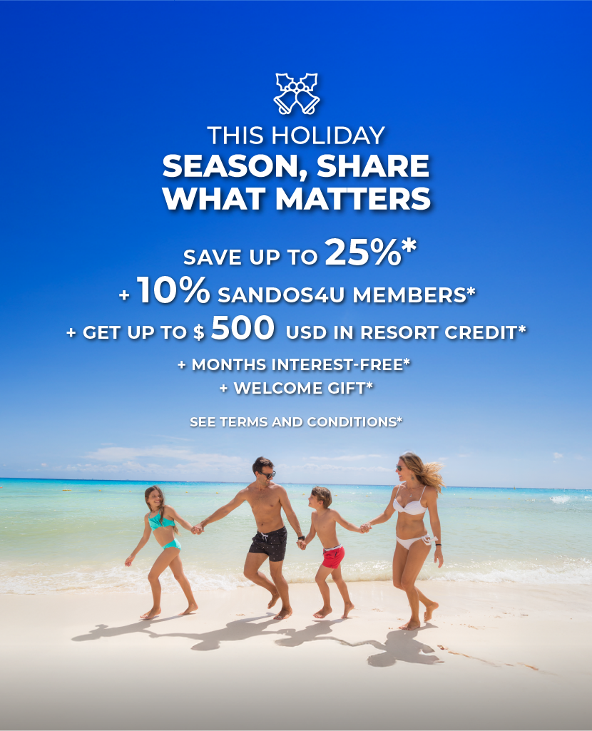SHARE WHAT MATTERS AT SANDOS PLAYACAR